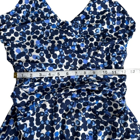 Miraclesuit x Talbots Firm Control One Piece Swimsuit. Size 14 - Picture 4 of 9